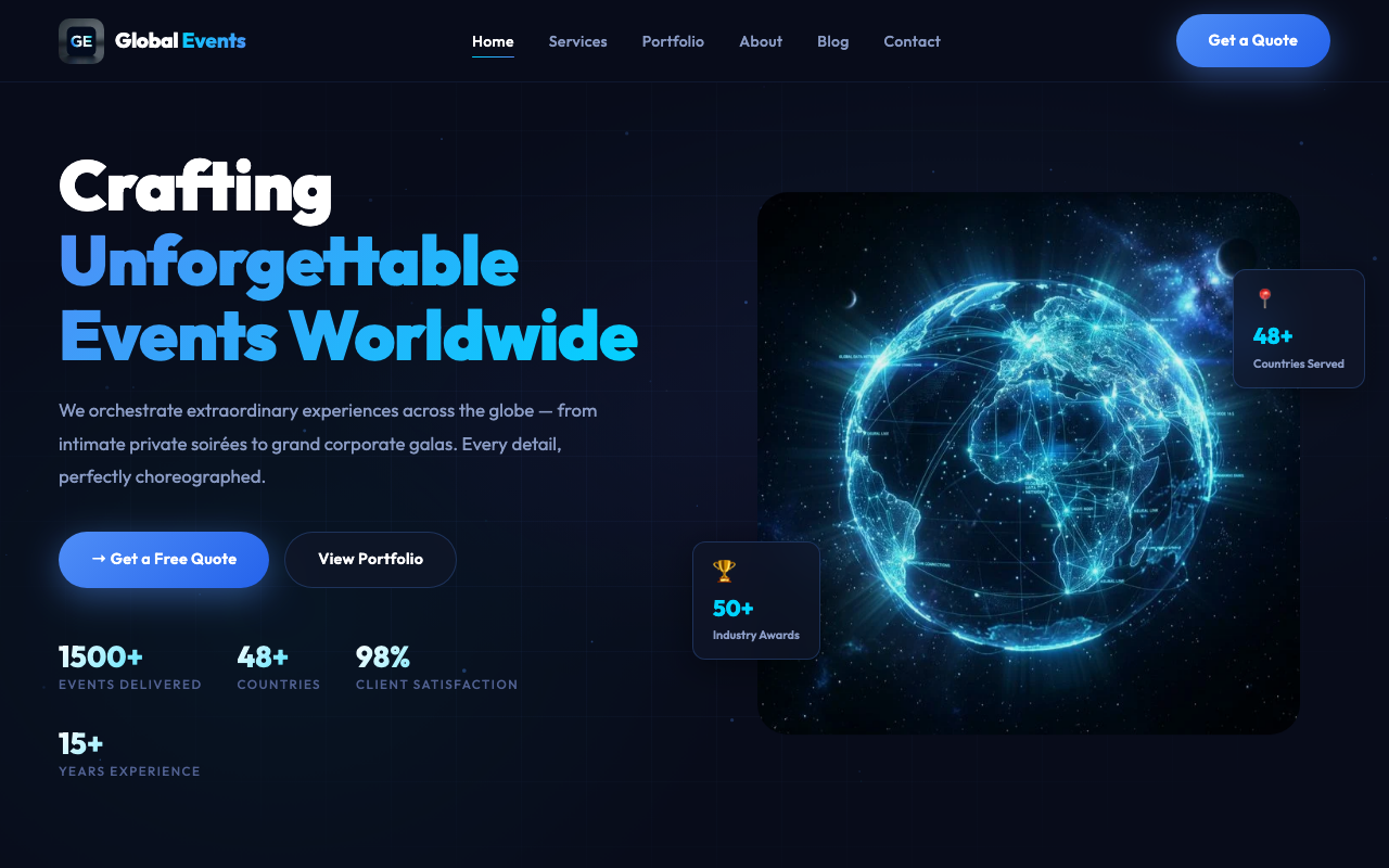 Global Events Platform