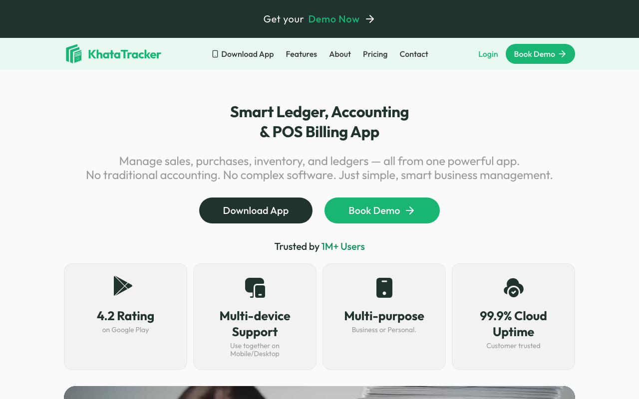 KhataTracker FinTech SaaS